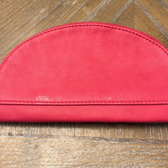 Anthropologie J Beaded Sequins Leather Monogram Wallet - Picture 7 of 7